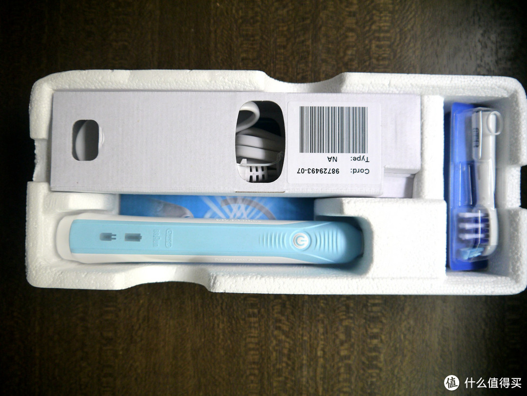 ebay购入的两枚 oral-b 电动牙刷 基础款 precision1000