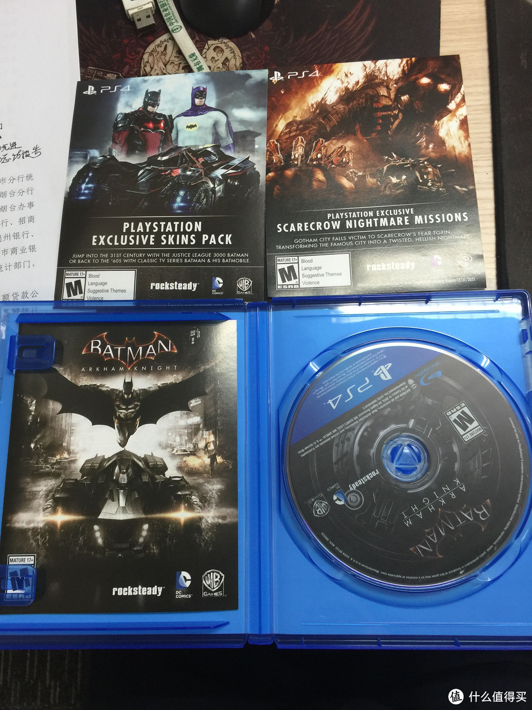 小神价入手PS4《蝙蝠侠：阿卡姆骑士》盒装游戏晒单