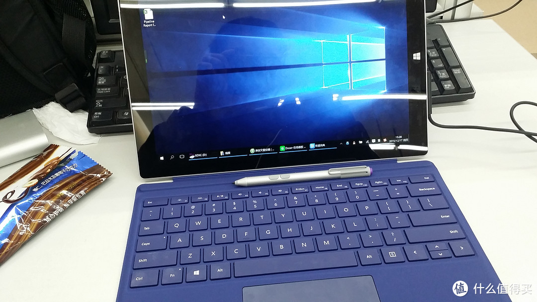 Surface pro3 i5 8G 256SSD+pro4键盘使用体验