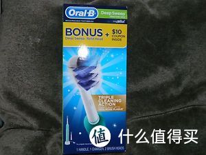 ebay购入的两枚 oral-b 电动牙刷 基础款 precision1000