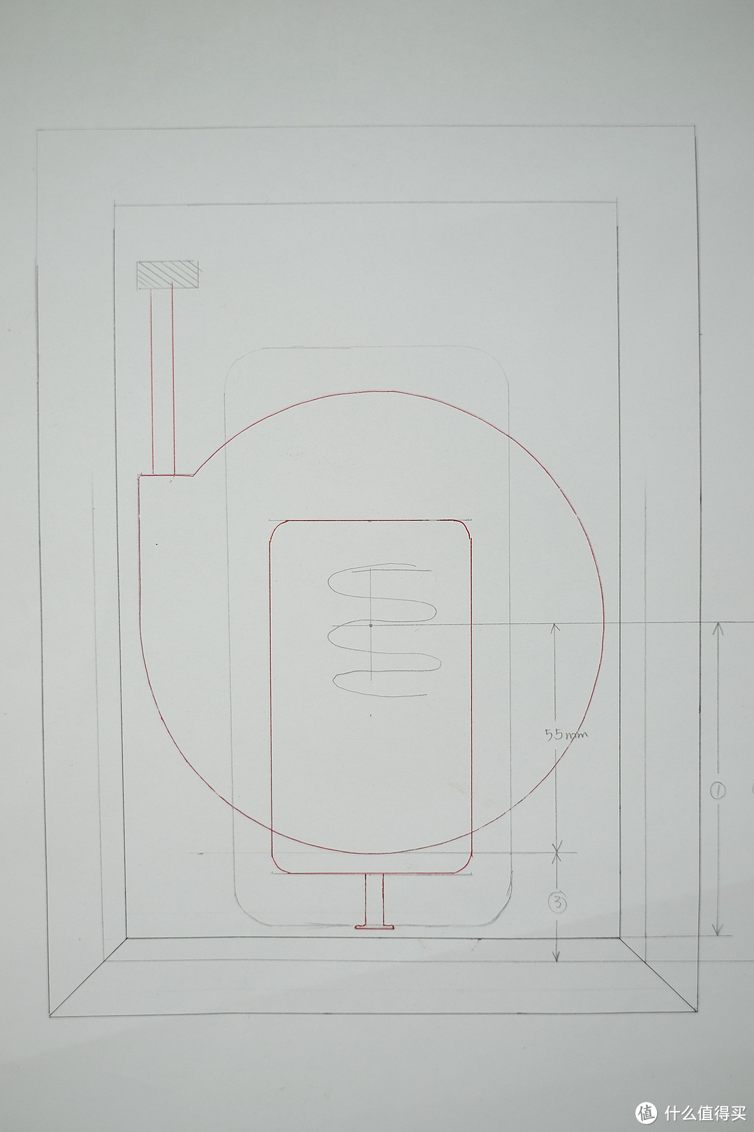 7寸相框DIY手机无线充电器底座