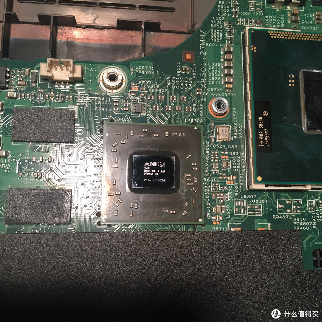 戴尔n4050笔记本换CPU图片