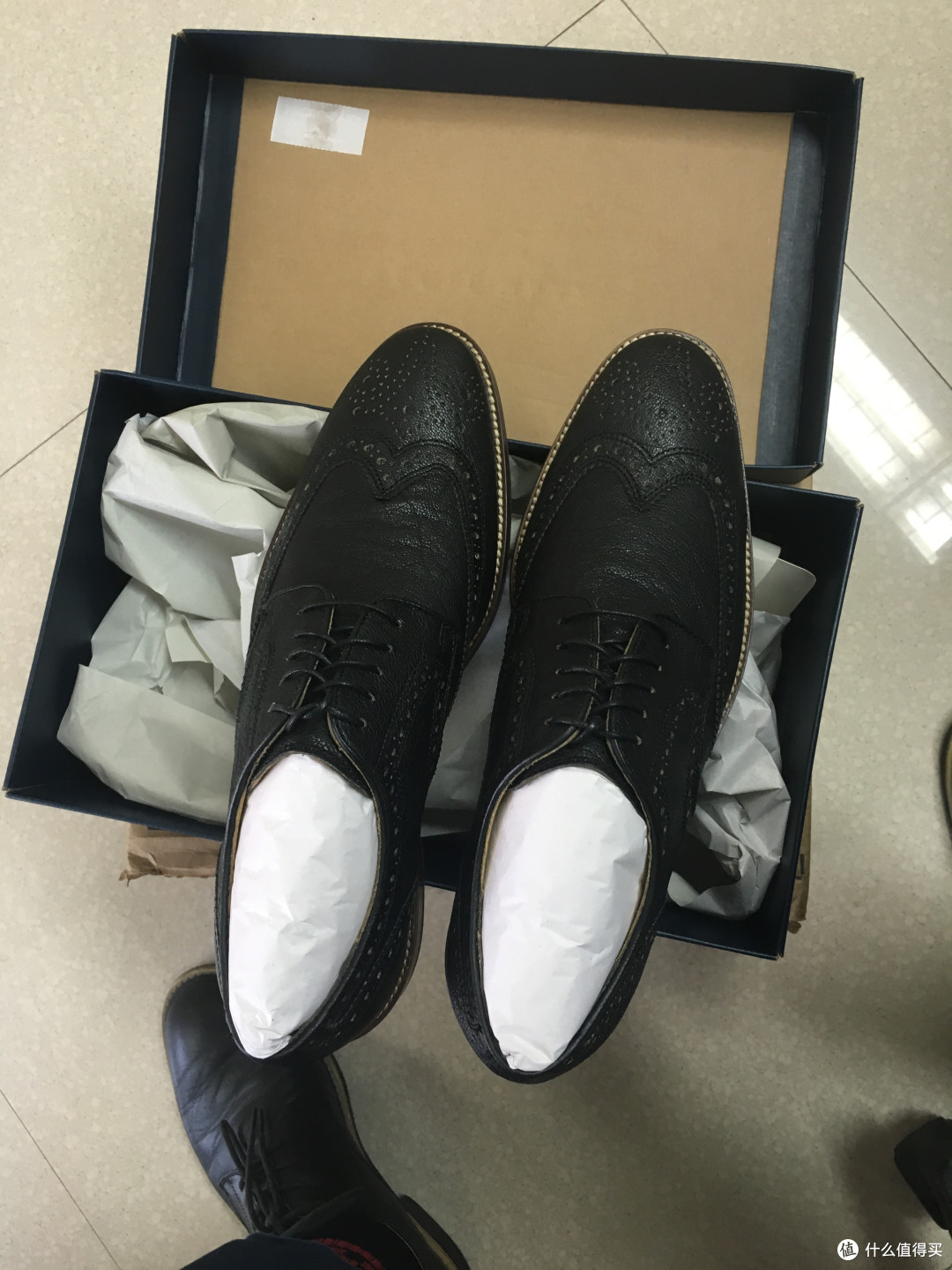 #有货自远方来#蜈蚣精之路---Cole Haan Lenox Hill Casual Wingtip 牛津鞋