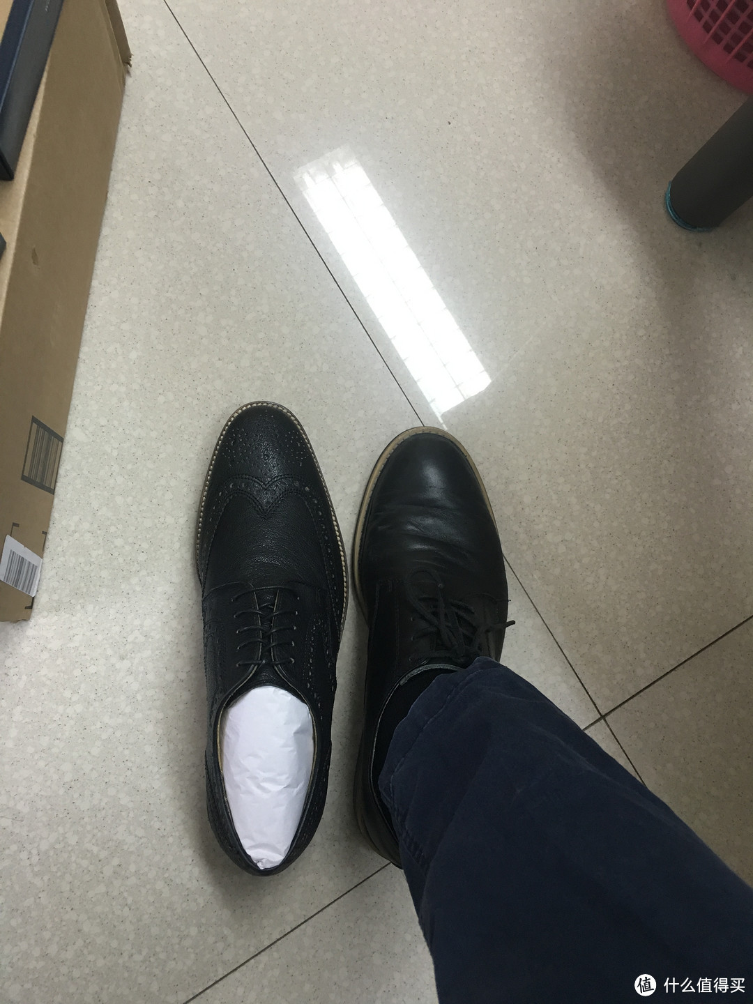 #有货自远方来#蜈蚣精之路---Cole Haan Lenox Hill Casual Wingtip 牛津鞋