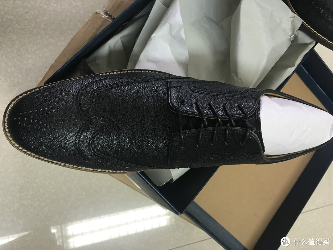 #有货自远方来#蜈蚣精之路---Cole Haan Lenox Hill Casual Wingtip 牛津鞋