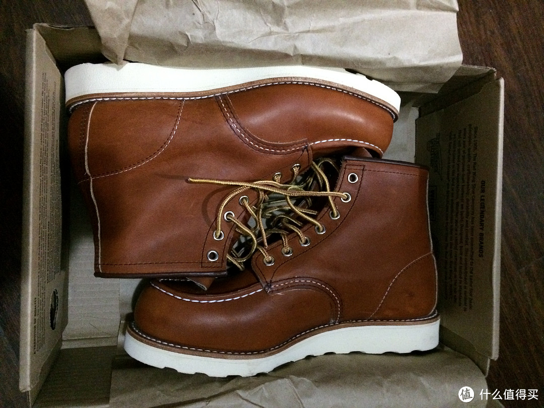 来自美利坚的信仰：red wing 红翼 经典款875开箱 尺码选择