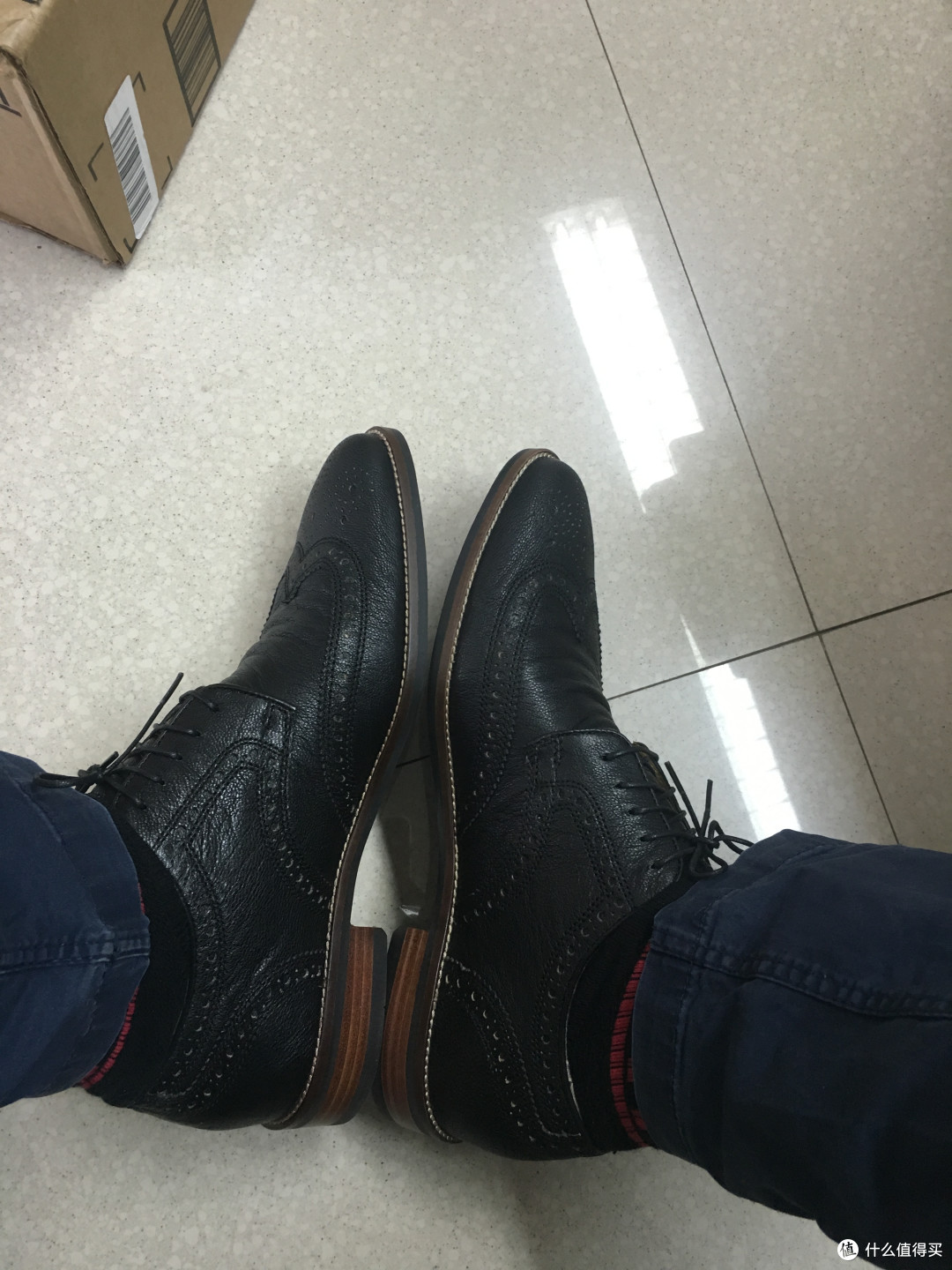 #有货自远方来#蜈蚣精之路---Cole Haan Lenox Hill Casual Wingtip 牛津鞋