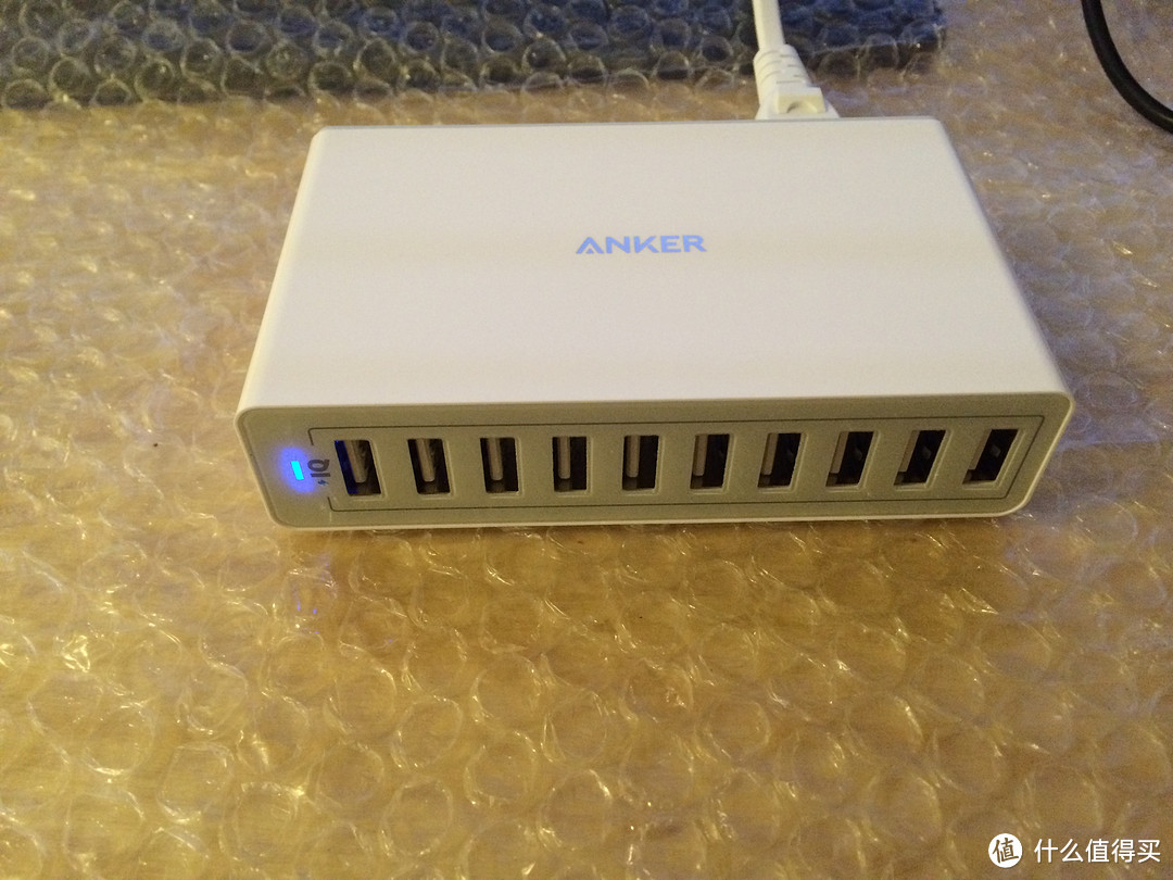 Anker10口5V12A充电器开箱和暴力评测