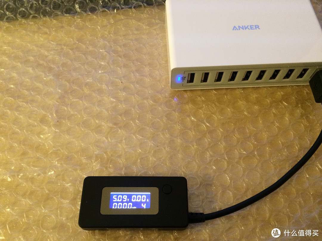 Anker10口5V12A充电器开箱和暴力评测