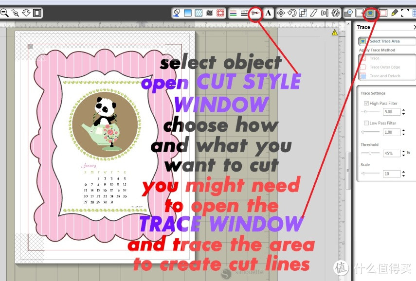 silhouette 电子切纸机 入门使用