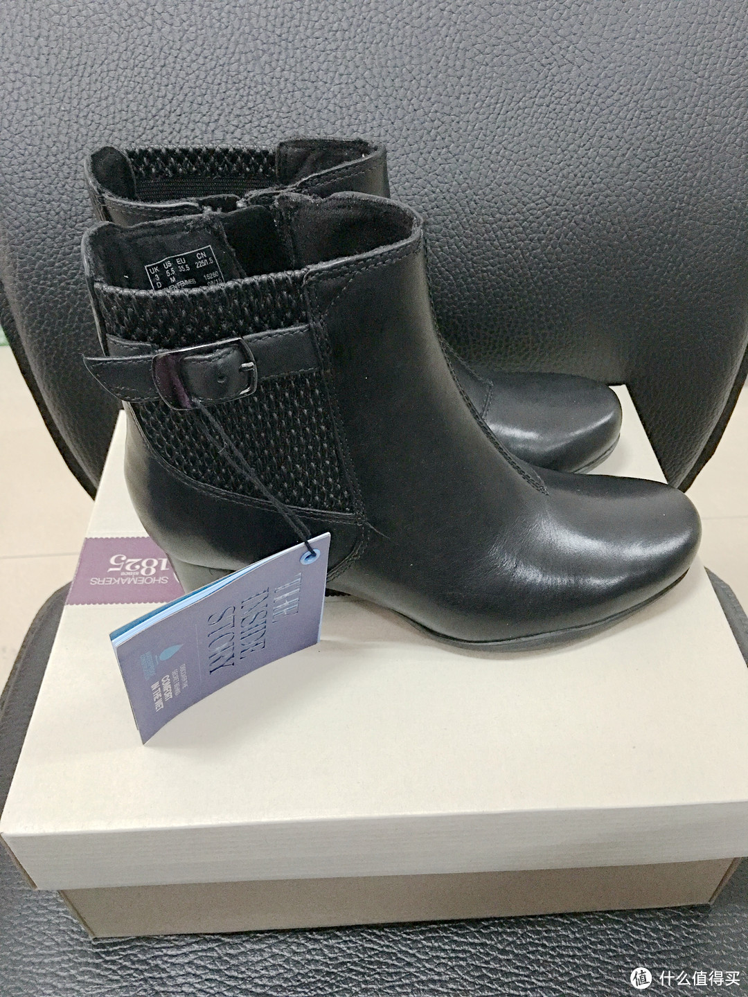 #有货自远方来# Clarks Rosalyn Lara 女士踝靴 开箱