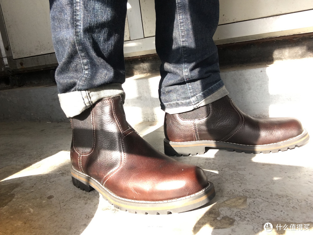 #有货自远方来# Timberland 添柏岚 Larchmont Herren Chelsea 切尔西男靴