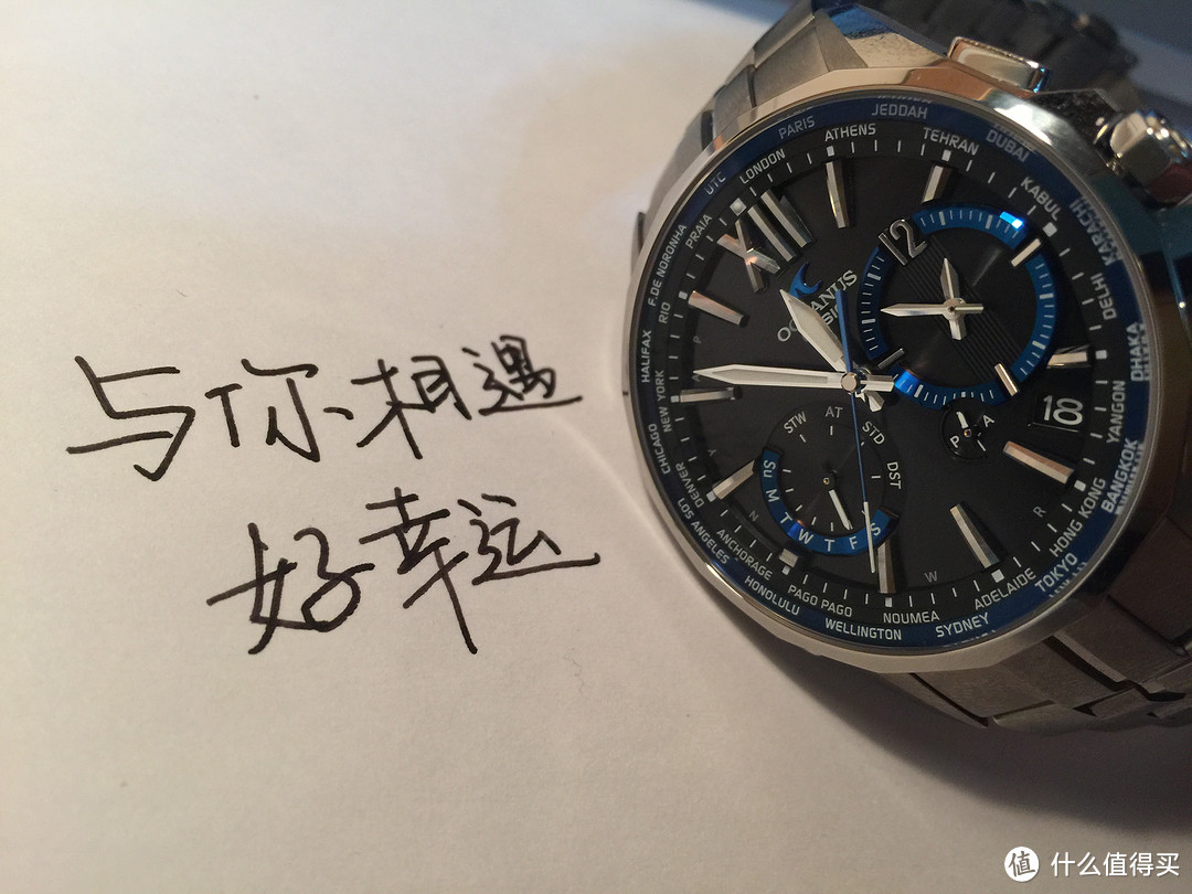 追寻心中的那一抹蓝色：CASIO 卡西欧 OCEANUS 海神 OCW-S3400-1AJF Manta 电波手表(附简易使用说明)