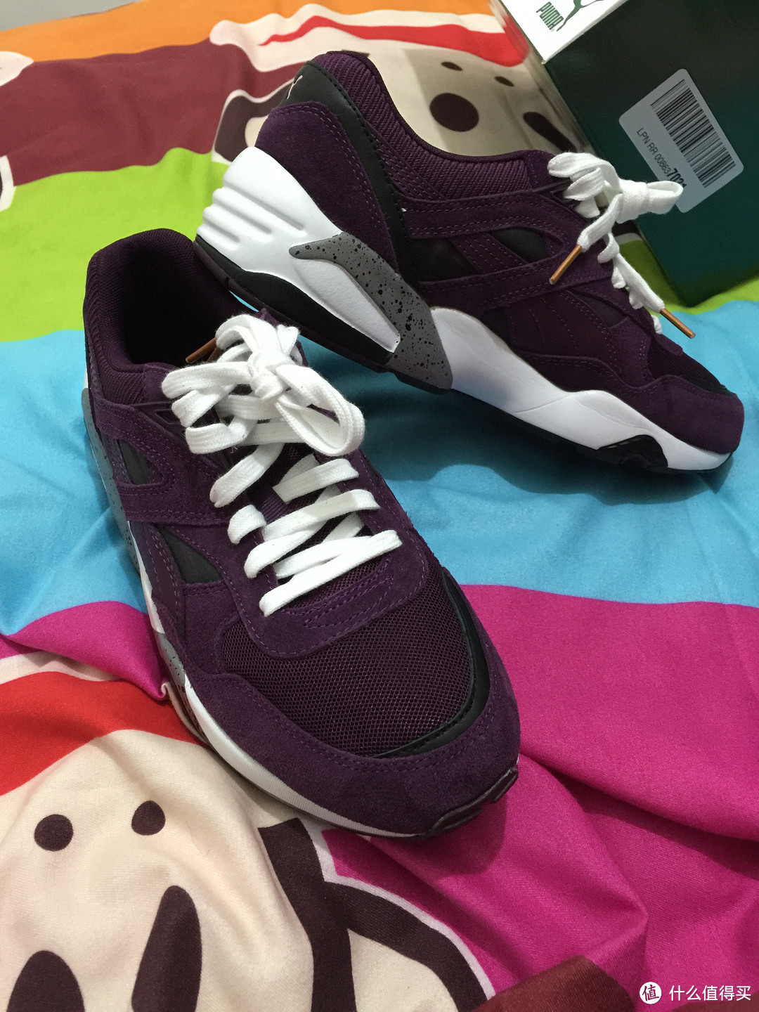 美亚 PUMA 彪马 TRINOMIC R698 女鞋男穿表示合适