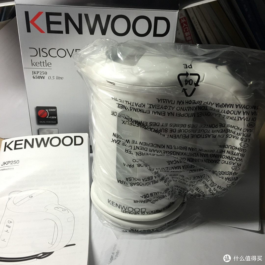 KENWOOD 凯伍德 JKP 250 0.5L 旅行双电压电水壶  晒单