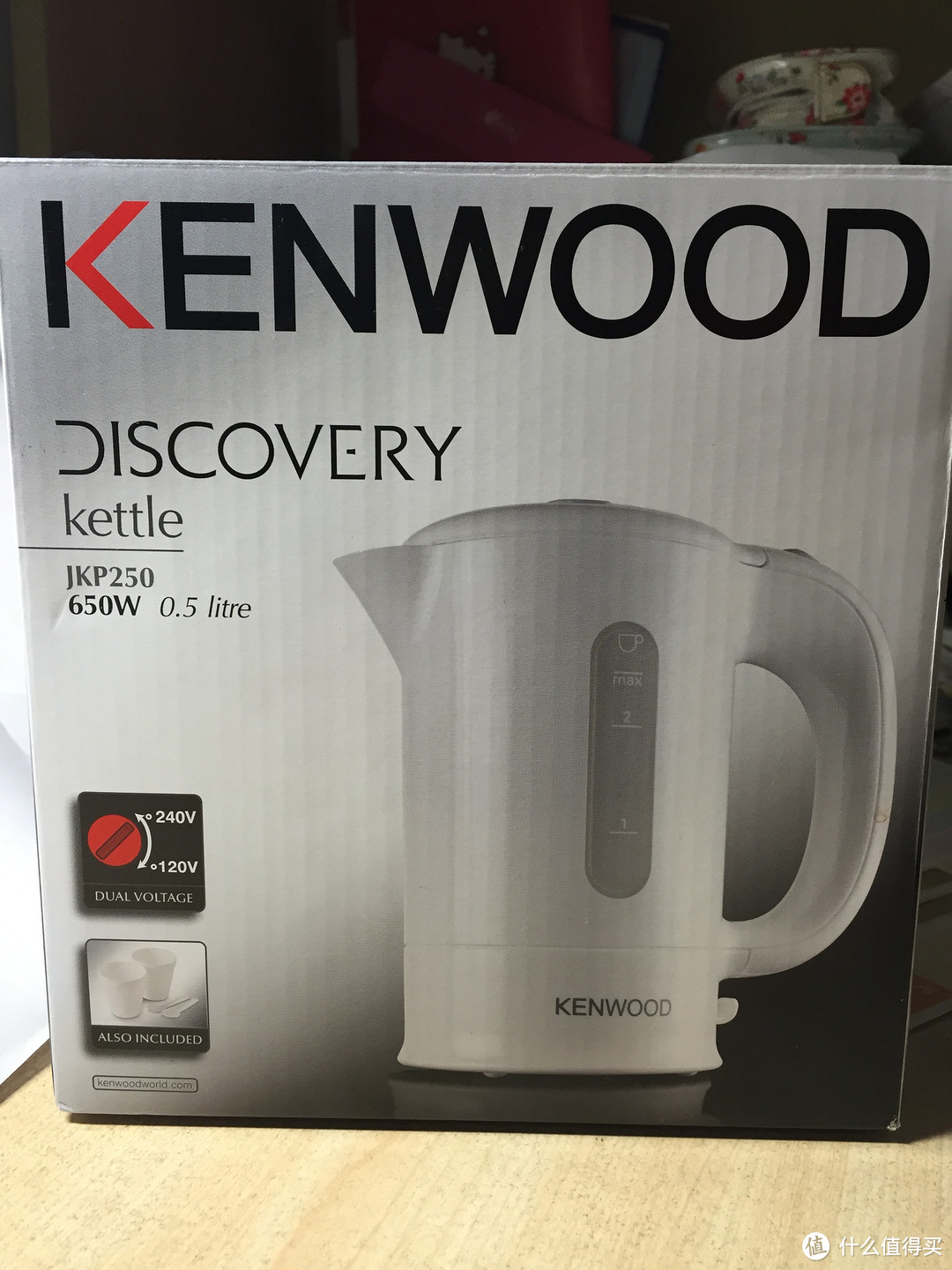 KENWOOD 凯伍德 JKP 250 0.5L 旅行双电压电水壶  晒单