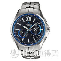 追寻心中的那一抹蓝色：CASIO 卡西欧 OCEANUS 海神 OCW-S3400-1AJF Manta 电波手表(附简易使用说明)