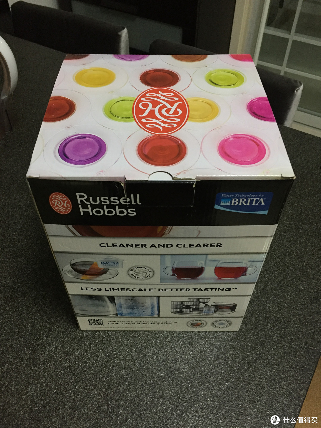 【伪开箱】来点不一样的--BRITA 碧然德 RUSSELL HOBBS 带滤芯热水壶