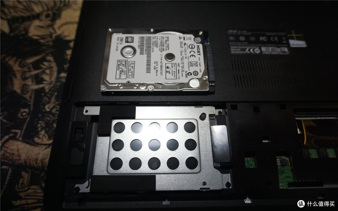 #我的笔电进化史#华硕 飞行堡垒 FX50jk 笔电加内存&固态硬盘升级体验(附带安装win10过程)