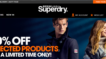 Superdry 美国官网购物攻略