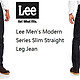 LeeModern Series Slim Straight Leg Jean 牛仔裤-黑五海淘到货第一单