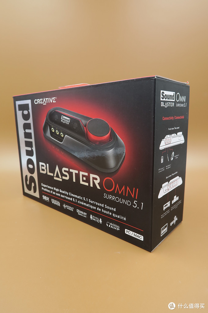 #有货自远方来# Creative 创新 Sound Blaster Omni 外置USB声卡
