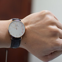 不是神价格，而是0价格！Daniel Wellington Classic York女款玫瑰金腕表