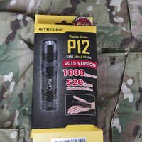 Nitecore P12 手电外观展示(灯泡|灯头|反光杯|按键)