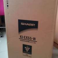 夏普 KI-EX55 加湿型 空气净化器外观展示(滤网|水箱)