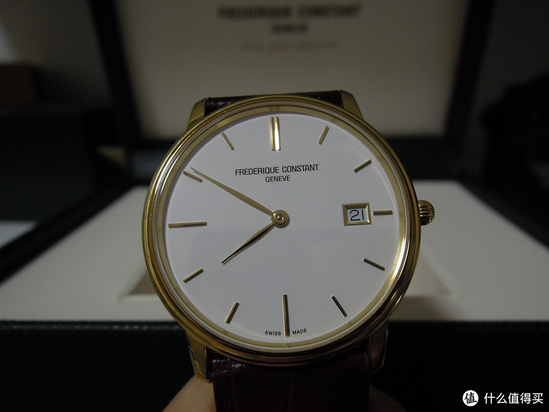 “旧表新晒” — Frederique Constant 康斯登 Slim Line系列 超薄石英腕表 220NW4S5