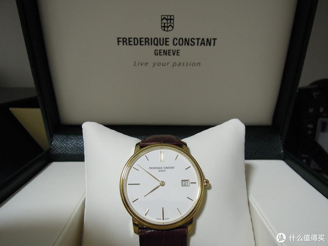 “旧表新晒” — Frederique Constant 康斯登 Slim Line系列 超薄石英腕表 220NW4S5