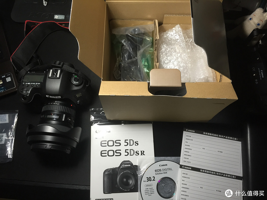 Canon 佳能 5Ds 开箱晒图及部分必要周边配件推荐