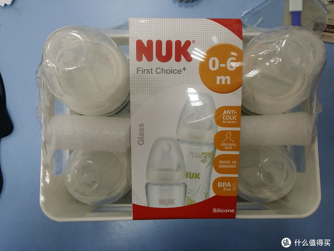 #有货自远方来# 一个准奶爸的囤货第二篇：NUK 新款宽口玻璃奶瓶