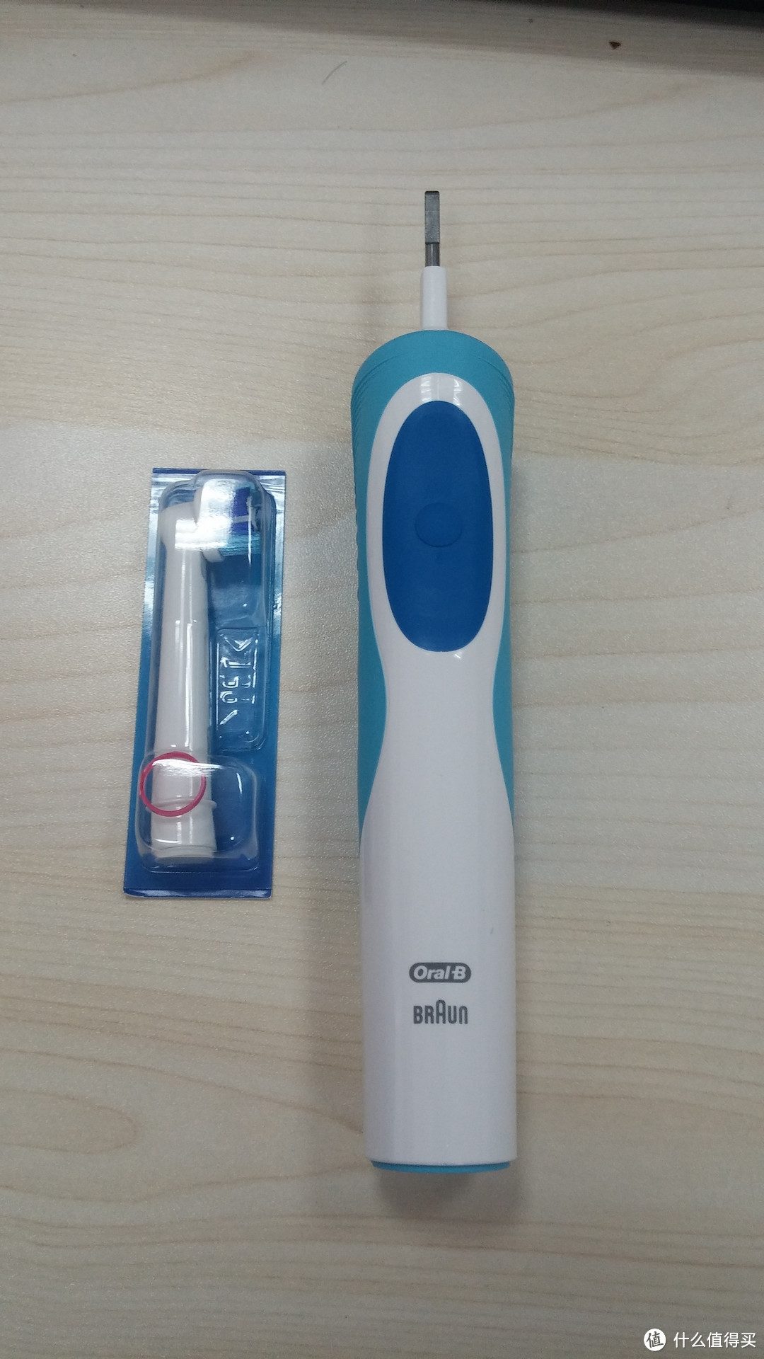 急速晒单：1221晚的Oral-B 欧乐B D12.013 清亮型电动牙刷