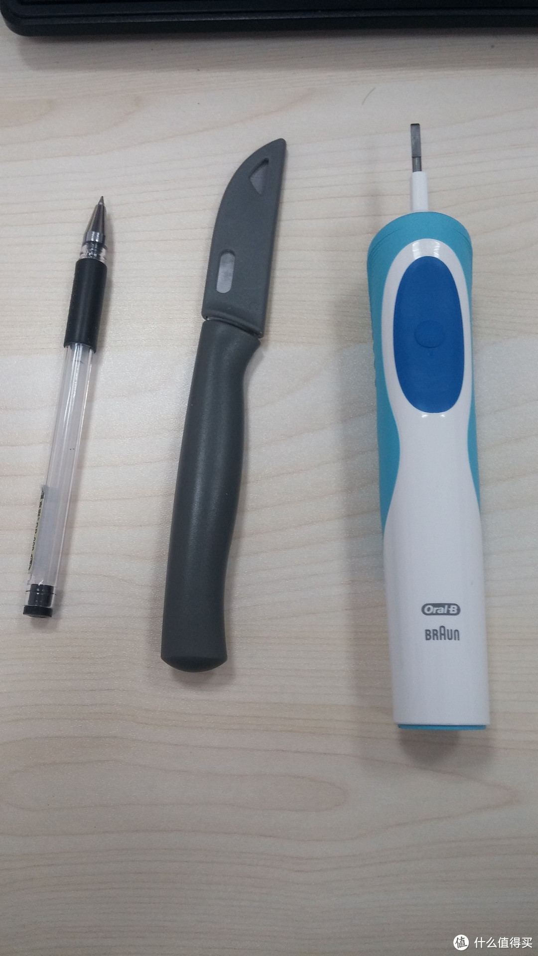 急速晒单：1221晚的Oral-B 欧乐B D12.013 清亮型电动牙刷