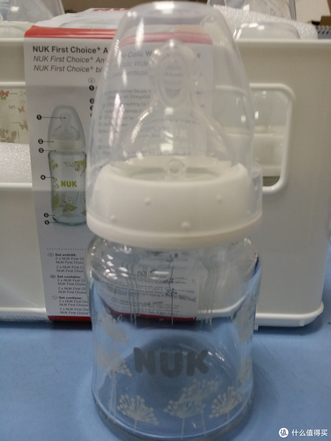 #有货自远方来# 一个准奶爸的囤货第二篇：NUK 新款宽口玻璃奶瓶