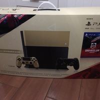 索尼 PS4国行一周年纪念版主机外观展示(手柄|硬盘盖)