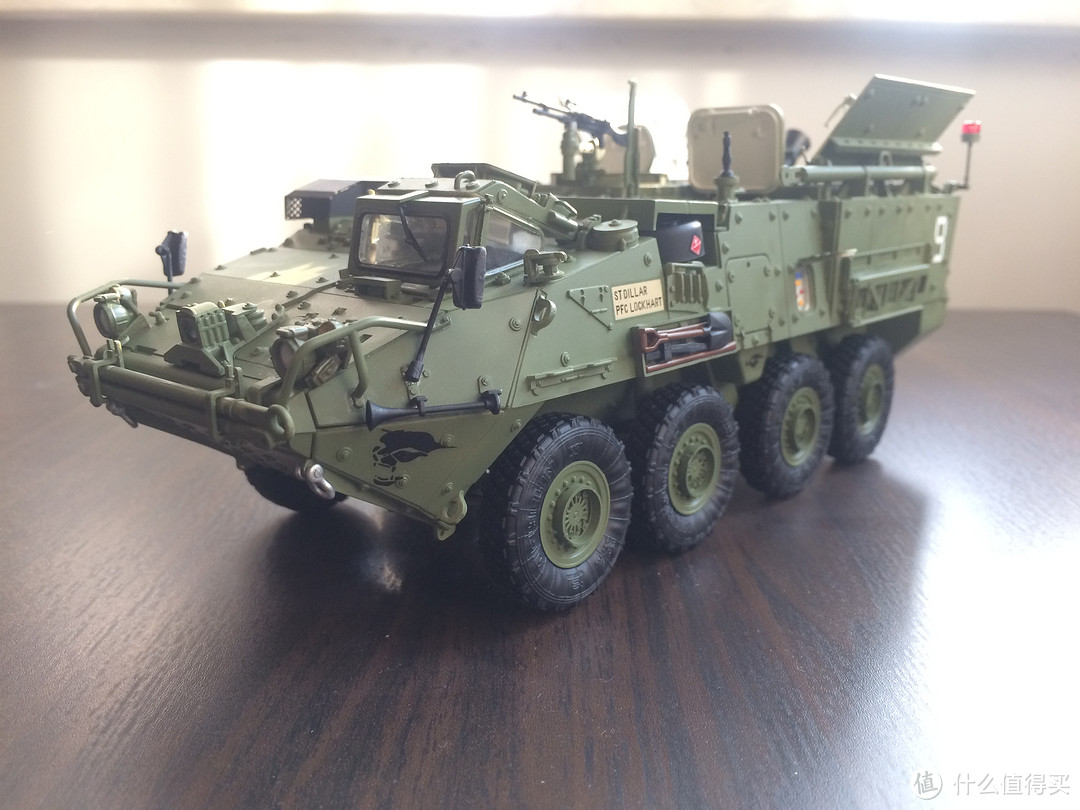 中年大叔的玩物：小号手 1/35  斯崔克 M1129自行迫击炮车