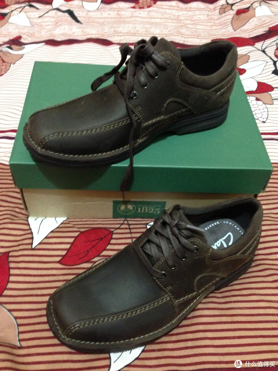 #有货自远方来# 走了22天的Clarks Senner Blvd Lace-Up Shoes