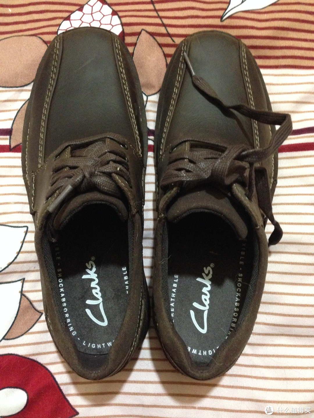 #有货自远方来# 走了22天的Clarks Senner Blvd Lace-Up Shoes