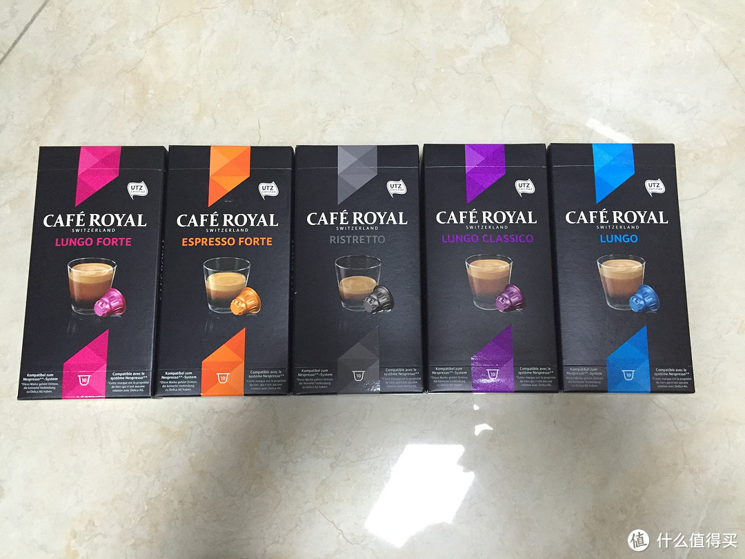 出乎意料的新选择 CAFÉ ROYAL 瑞士皇家咖啡Ristretto芮斯崔朵浓烈咖啡胶囊