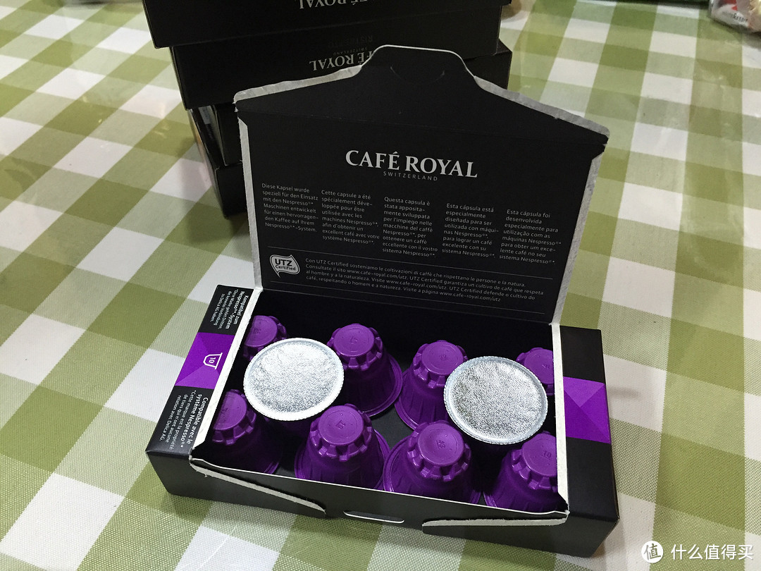 出乎意料的新选择 CAFÉ ROYAL 瑞士皇家咖啡Ristretto芮斯崔朵浓烈咖啡胶囊