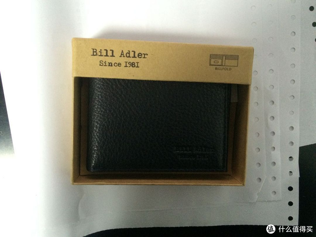 海淘第一单：Bill Adler Bridle Leather Billfold 真皮钱包