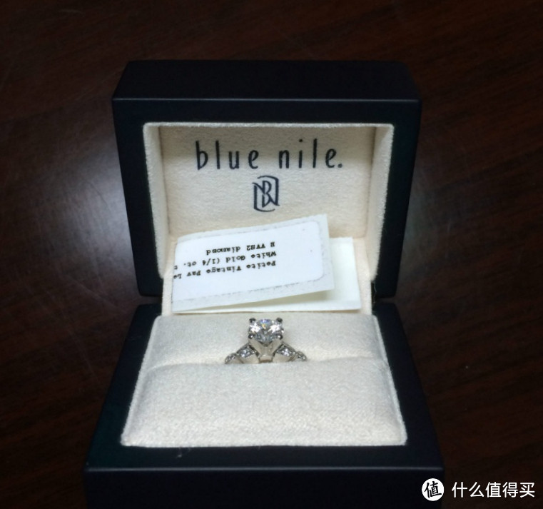 女王她最大，bluenile 求婚戒