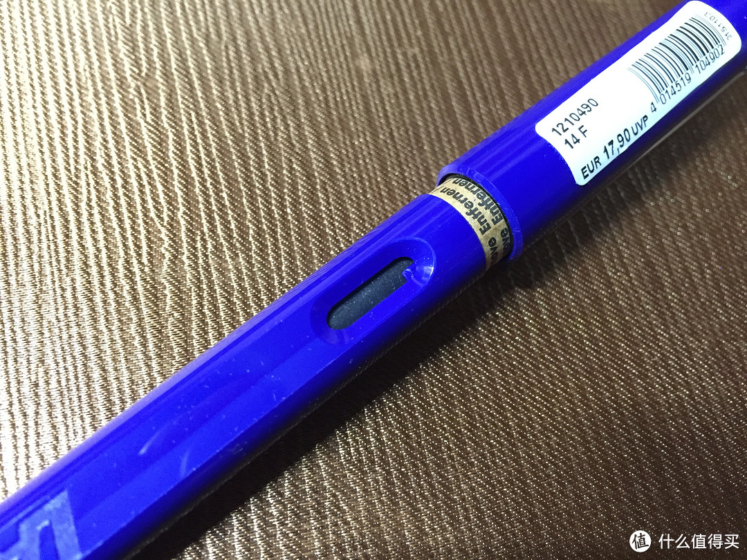 字丑奈何人闷骚—LAMY 凌美 safari 狩猎者系列 爱琴海蓝 F尖钢笔 开箱