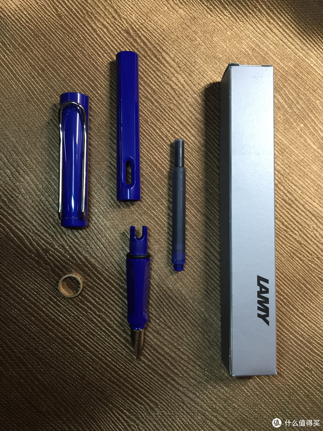 字丑奈何人闷骚—LAMY 凌美 safari 狩猎者系列 爱琴海蓝 F尖钢笔 开箱