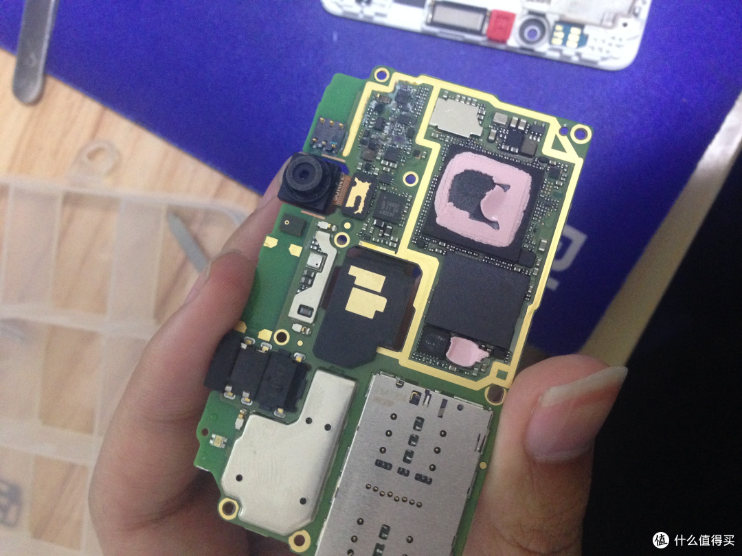 华为mate8首拆机及进水清理