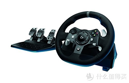 Logitech 罗技 G920 Xbox One／PC 游戏方向盘 开箱