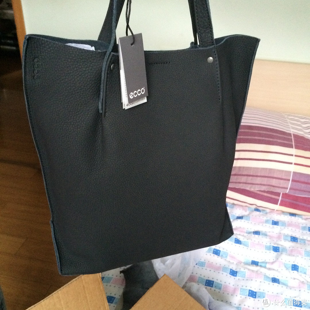 你们买ECCO鞋，我买ECCO包：ECCO Eyota Tote+ECCO Eyota Crossbody 皮包