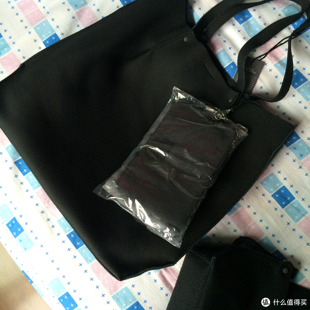 你们买ECCO鞋，我买ECCO包：ECCO Eyota Tote+ECCO Eyota Crossbody 皮包